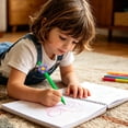 thumbnail image 6 of Cute Flower Shaped Gel Pen - Kawaii Floral Design Writing Pen - Smooth Gel Ink Ballpoint Pen - Design G, 6 of 6