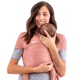 thumbnail image 1 of Baby Wraps Carrier - Perfect Baby Carrier Wrap Sling para recién nacidos y bebés, mejora la unión del bebé, suave y transpirable, ideal para llevar al bebé Desert Rose, 1 of 5