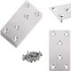 thumbnail image 2 of 6 PCS Mending Plates Straight Brace Brackets Heavy Duty Flat Bracket, 2 of 5