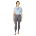 thumbnail image 6 of HORZE Women's Tara Full Seat Silicone Grip Breeches | Stretchable, High Waist with 4 Pockets, 6 of 11