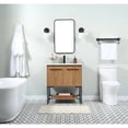 thumbnail image 6 of 30 inch single bathroom vanity in walnut brown, 6 of 8