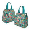 thumbnail image 2 of BoxerDog and Pioneer Flower Insulated Lunch Bag for Women & Adults,Large Portable Soft Cooler Lunch Bag,Thermal Food Storage Tote with Pearl Cotton,8.66L,8.75x5.75x9.5 Inch, 2 of 6