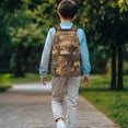 thumbnail image 3 of Uorisanigo 17 inch Boys Backpack School, Multifunctional Highland Cow Sunflower Travel & Sports Boys and Girls Back to School Bag with Adjustable Padded Straps, 3 of 7