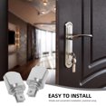 thumbnail image 3 of WRISTBIQUE Stainless Steel Door Knob Locks for Home Security, Universal Fit, 2 Pieces and Easy to Install, 3 of 7