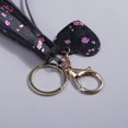 thumbnail image 4 of HSHDLDF Women Leather Tassels Keychain Car Circle Key Rings Gift Bag Hanging Buckle, 4 of 5