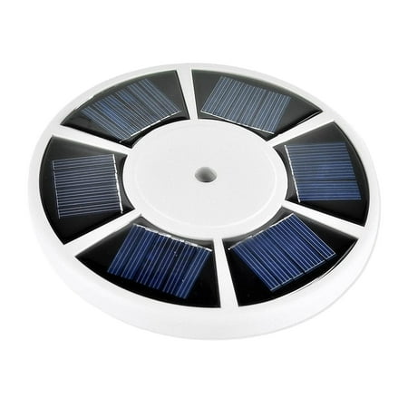 

Deluxe Solar LED Downlight Fits Most Flag Poles built-in 2000mAh batteries store sufficient night
