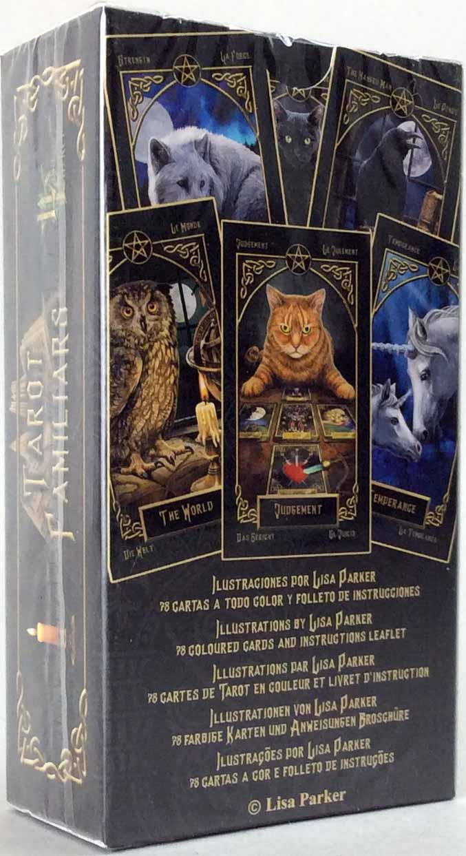 bicycle tarot familiars by lisa parker