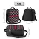 thumbnail image 2 of Fotbe red Minimalist Snowflake Lonchera Bolsa de Almuerzo para Hombres y Mujeres, Lonchera de Gran Capacidad, Bolsa de Almuerzo Reutilizable, Bolsa Térmica Aislante, 2 of 7