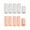 White and Skin Color, variant on 10x Silicone Toe Tube Foot Corns Remover Blisters Bunion Toe - White