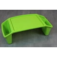 thumbnail image 3 of Basicwise Kids Lap Desk Tray, Portable Activity Table, Green, 3 of 3