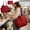🎈Red_Base#132, variant on Large Capacity Foldable Shopping Bag with Cup Holder, Waterproof Color Block Shoulder Tote for Groceries and Travel