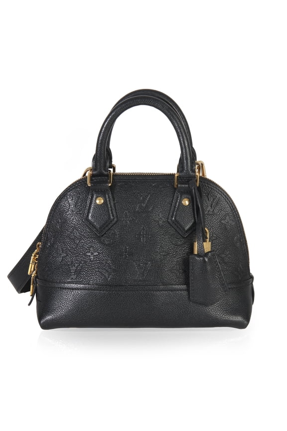 Pre-Owned Louis Vuitton Black Monogram Empreinte Neo Alma BB