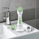 thumbnail image 3 of Cepillo Facial Eléctrico  USB Inalámbrico 2 Velocidades Malubero, Blanco Verde, 3 of 5