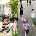 thumbnail image 3 of "Dearhouse 3 in 1 Toddler Harness Leashes + Anti Lost Wrist Link, Kids Harness Children Leash for Girls, Child Anti Lost Leash Baby Cute Harness Belt Strap Hold Kids Close While Walking", 3 of 6