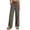 Bm 03 LD Dark Khaki, variant on Airmenty Women's Casual Wide Leg Pants High Waisted Drawstring Loose Fit Summer Trousers with Pockets