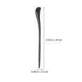 thumbnail image 2 of OULII 1 Paire d'Outils de Frappe en Bois Premium Dulcimer Noir, 2 of 8