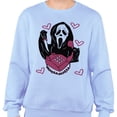 thumbnail image 2 of Ghost Telephone Sweatshirt Unisex Medium Light Blue, 2 of 5