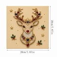 thumbnail image 2 of Pearl Diamond Painting, Christmas Bird Pearl Painting Kit with Frame, 3D Pearl Diamond Art Craft for Adults & Beginners, DIY Diamond Art Kits with Frame, Christmas Wall Art Decor Gift, 7.87in, 2 of 7