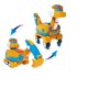 thumbnail image 3 of Figuras de acción de dinosaurios transformables para niños, juguetes de dinosaurios transformables REX/PING/VIKI/TOMO, de Min Gogo Dino ABS, para coche o avión, regalo, novedad, 3 of 5