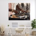 thumbnail image 3 of Stupell Industries Contemporary Golden Sound DJ Turntables Canvas Art, 48 x 36, by Franklyn Gregory, 3 of 8