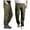 Yellow, variant on Men's Cotton Cargo Pants Baggy Ripstop Outdoor Work Pants Hiking Match Wild Cargo Pants Trousers with Pockets