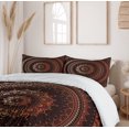 thumbnail image 6 of Ambesonne Mandala Duvet Cover Sets, Universe, 2-Queen, Chestnut Brown, 6 of 7