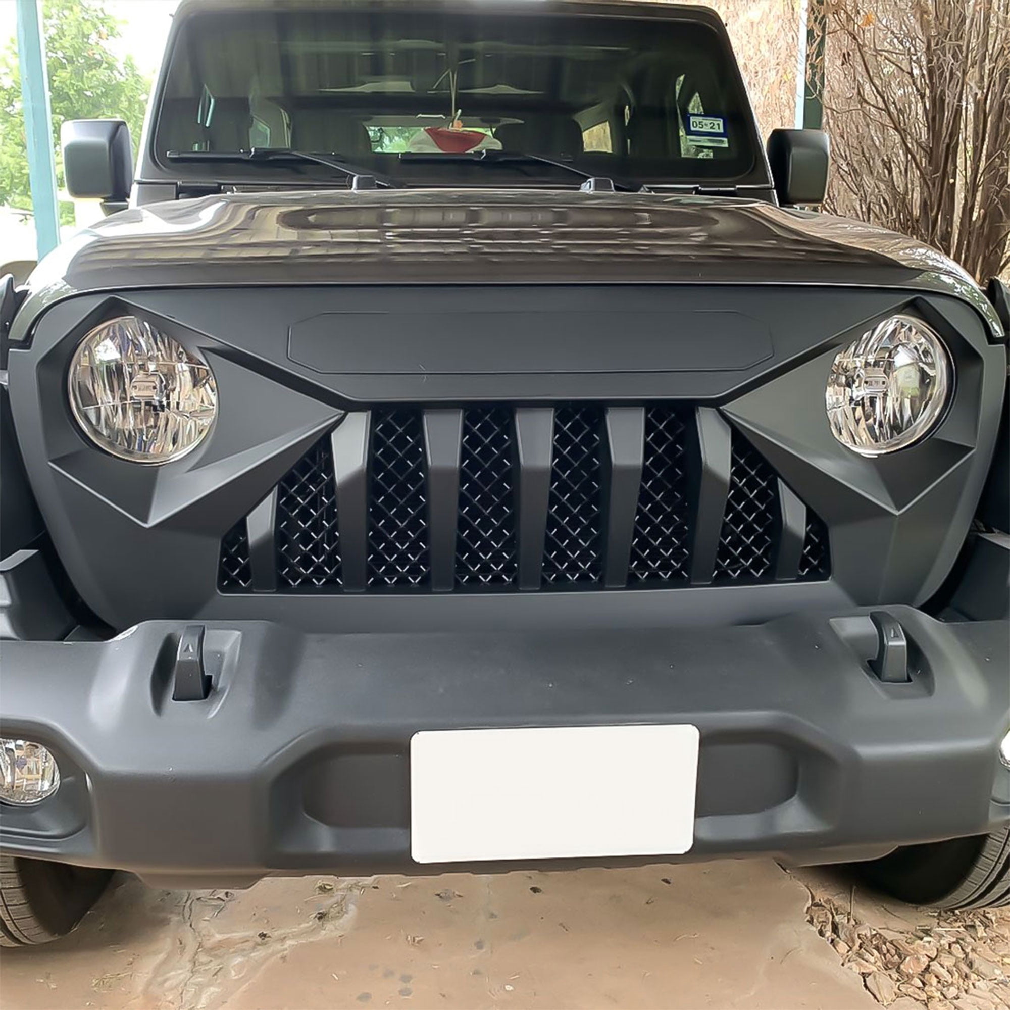 AMERICAN MODIFIED Demon Grille for 2018+ Wrangler JL & 2020+ Gladiator JT