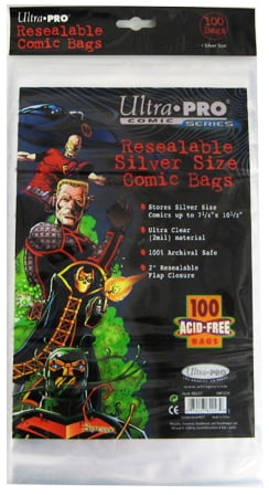 200 Qty= 200 Bags and 200 Boards SILVER AGE THICK Size Ultra Clear Comic Book Bags and Boards by Max Pro
