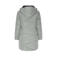 thumbnail image 4 of Tdoqot Womens Parka Jacket with Hood- Casual Midweight Warm Full Zip Winter Snow Coats Sherpa Lined Gray Size S, 4 of 8