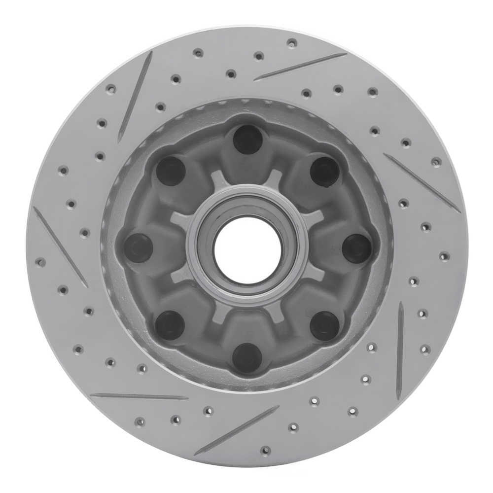 Dynamic Friction Company 830-48004R DFC Geoperformance Rotor - Drilled and Slotted