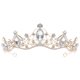 thumbnail image 1 of Tiara de boda Crown Bridal Tossress Diebre diadema diadema Diebre de novia decoración del cabello nupcial, 1 of 3