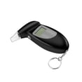 thumbnail image 1 of Digital Alcohol Breath Tester With LCD Display Mouthpieces Analyzer Detector Test Keychain Blow Test Device ,Diversified and Thoughtful, 1 of 6