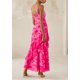 thumbnail image 2 of Vestido largo PRETTYGARDEN 2025 con estampado floral de verano para mujer, 2 of 9