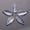 5# Blue & Clear & Silver, variant on 10pcs 10x24mm Leaf Crystal Glass Loose Pendants Beads For Jewelry Findings DIY-5# Blue & Clear & Silver