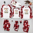 thumbnail image 2 of Penkiiy Pyjamas de Noël pour Famille, Ensemble de Pyjamas Assortis, Carreaux Rouges Renne Vacances Xmas Pyjamas pour Femmes Hommes Enfants Rouge m, 2 of 6