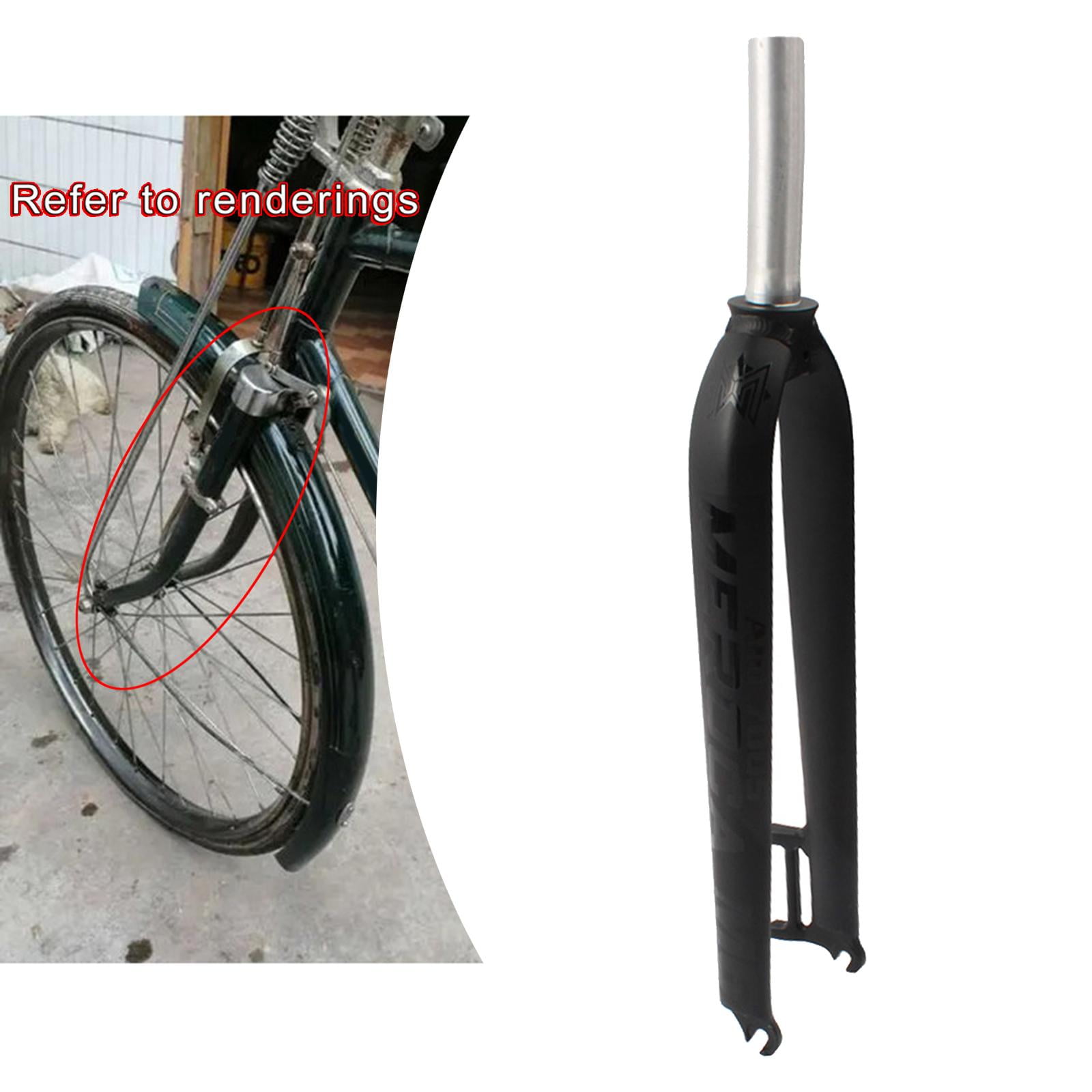 Mountain Bike Fork 26 inch 27 inch 29 inch Aluminum Alloy Rigid Disc Brake Fork Lightweight and Straight Steerer Front Fork Walmart