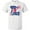 AA-White, variant on Inktastic 4th of July with Fireworks American Flag and Rocket T-Shirt