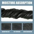 thumbnail image 5 of Thermal Balaclava Ski Mask Face Mask Windproof for Men Women Fits Glasses for Cold Weather Outdoor Cycling Motorcycle Black, 5 of 7