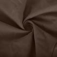 thumbnail image 4 of HAPIMO Cotton Linen Capri Cuff Pants for Women Gradient Floral High Rise Trousers Tube Petal Leisure Loose Trendy Clothes Retro Brown S, 4 of 7