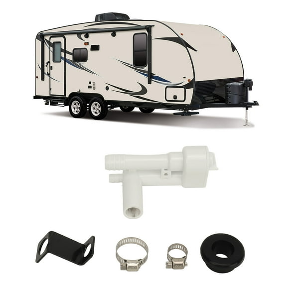 RV Toilet Vacuum Breaker Kit, Easy Use Vacuum Breaker Kit Reliable 385230335 Leakproof For Sealand VacuFlush Traveler RV Toilets