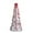 White, variant on 6FT Pop-Up Fully Decorated Christmas Tree with Red & White Ornaments, Warm White LED Lights, 8 Lighting Modes, Easy Assembly & Collapsible Storage