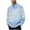 02# Blue, variant on Men's Long Sleeve Button down Shirt Loose Fit Oversized Toggle Modern Minimalist Blouse Casual Cotton Linen Streetwear Top M-5XL