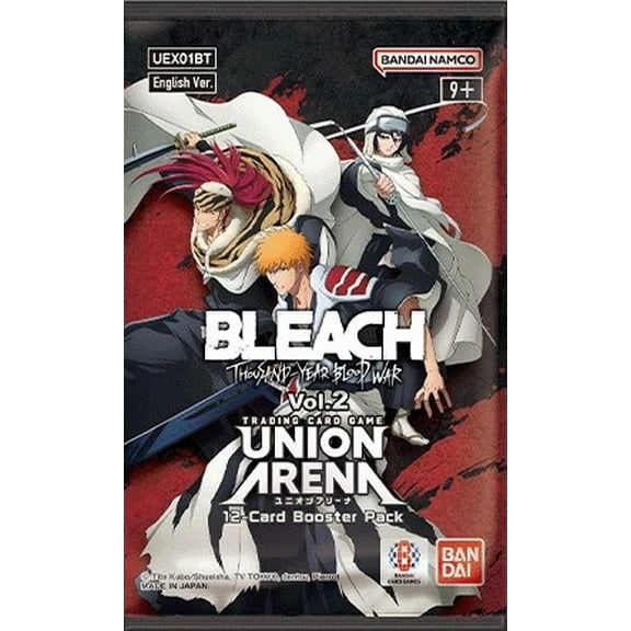 Union Arena TCG Bleach Thousand Year Blood War Volume 2 Booster Pack (12 Cards)