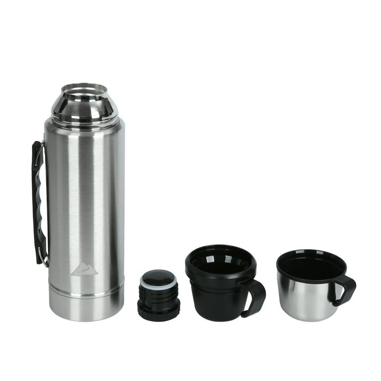 2 Thermos Stainless Steel Food Container, 5 tall 12 Oz Hot 4 hours Cold 6  Hours