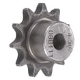 thumbnail image 1 of Unique Bargains 11 Teeth Sprocket Single Strand 1/2' Pitch, 10mm Bore Carbon Steel, 1 of 6