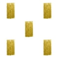 thumbnail image 3 of relayinert Rideau à Franges en Feuille Vibrante Application Grand et Options Personnalisables Or 3*1 m 5 Pcs, 3 of 4