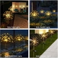 thumbnail image 5 of Solar lawn ground plug dynamic fireworks light string courtyard outdoor decorative lights, 5 of 5