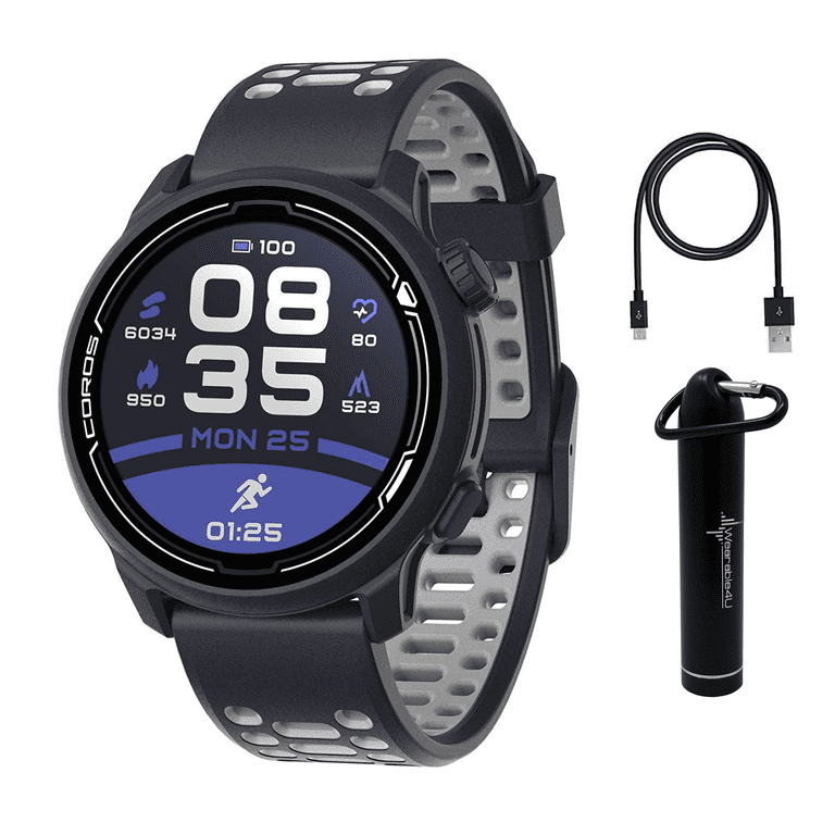 Coros PACE 2 Premium GPS Sport Watch with Nylon or Silicone Band