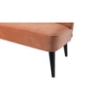 thumbnail image 4 of Becca Canal et Bouton Tufted Canapé Orange, 4 of 9