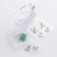 thumbnail image 1 of No Drill Camera Wall Mount Bracket Universal Ceiling Mount For Security Cameras Adjustable Angle Dome And Mini Projectors Indoor Outdoor Use, 1 of 8